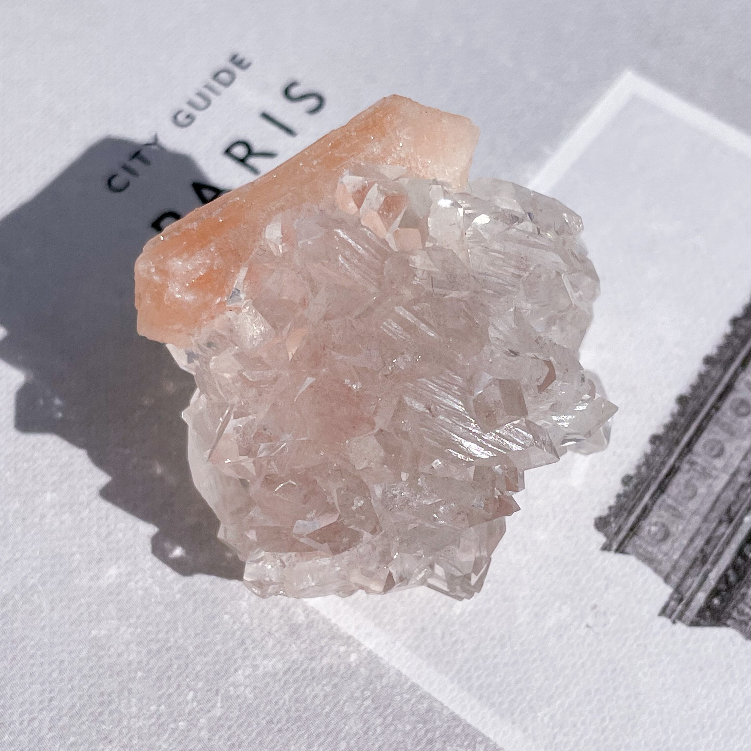 Top Quality Pink Apophyllite 19 ✧ ピンクアポフィライト
