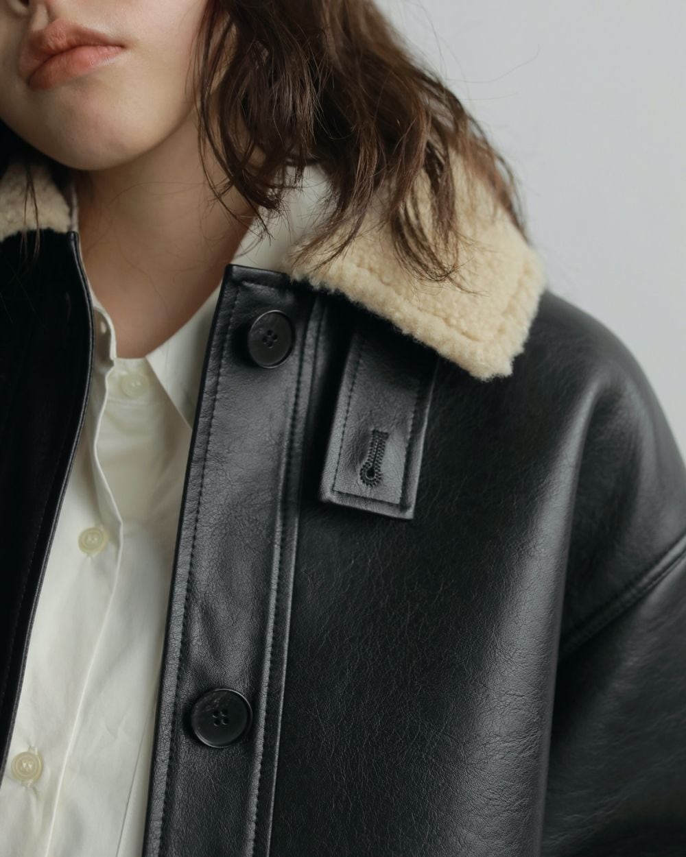 anuke(アンヌーク) Boa Flight Jacket | サウスオレンジ｜メンズ