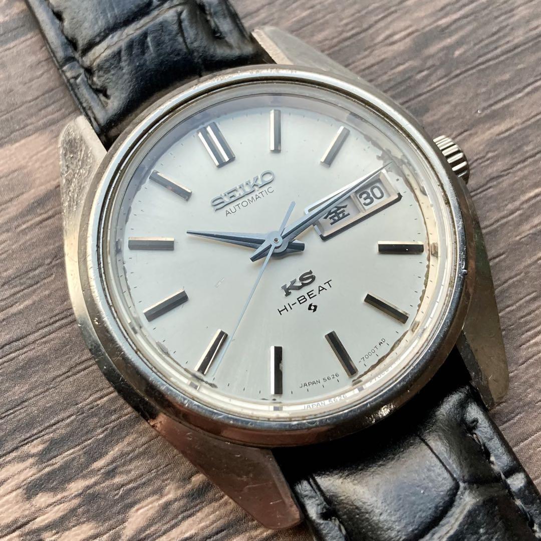 動作品】キングセイコー SEIKO アンティーク 腕時計 1969年 自動