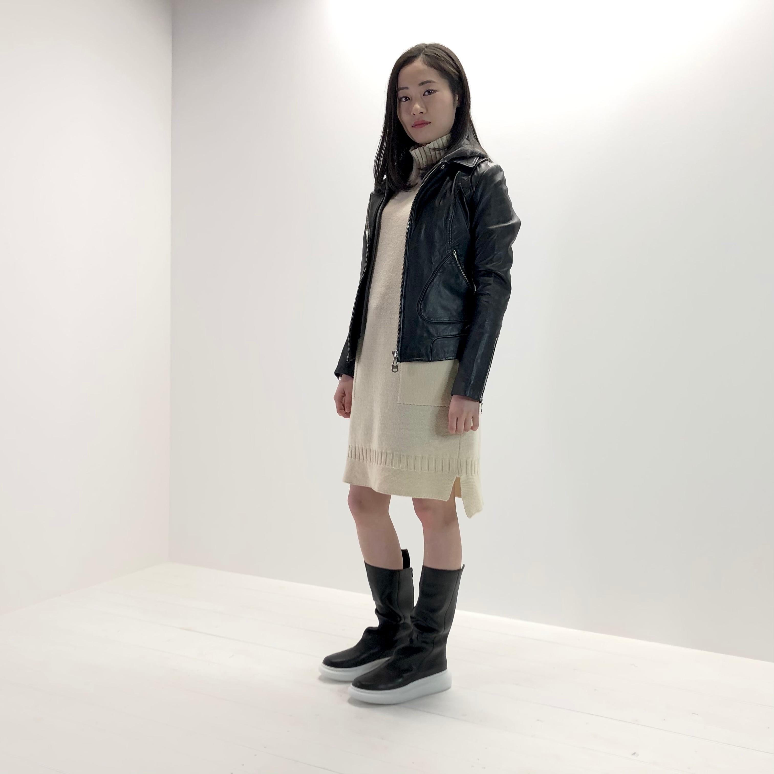 本革ライダースジャケットDOMAドマ 本革 フード付きライダース  