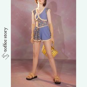 ヴィンテージフラワー・ドリームスイムスーツ SW0032