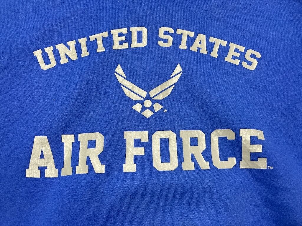 GILDAN　スウェットパーカ　AIR FORCE