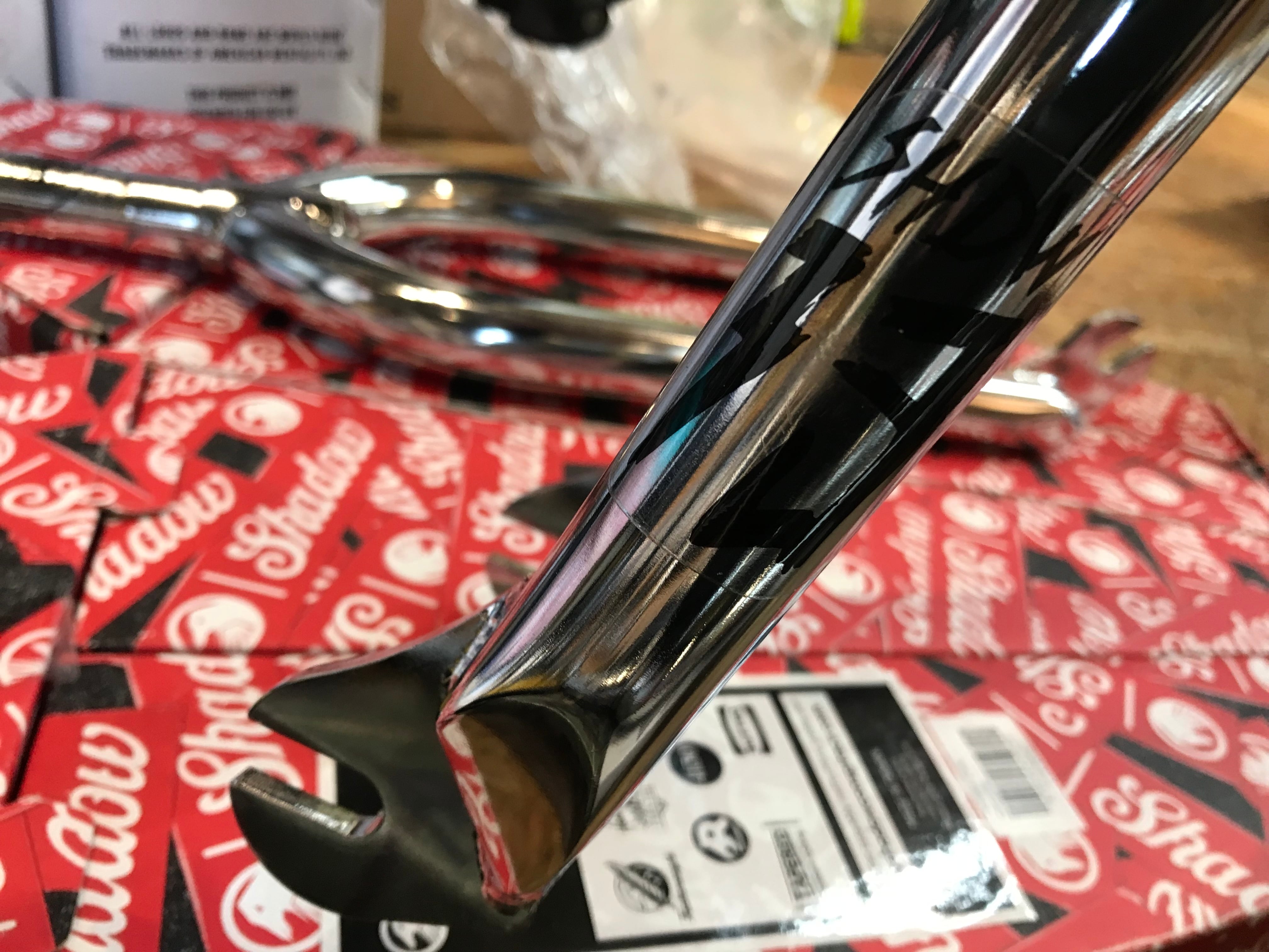 SHADOW THIRTEEN FORK 13mm CHROME | bmxshop