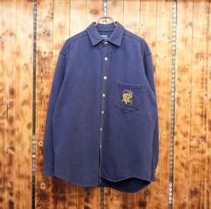 80s90s ralphlauren スクリブル　スウェットシャツ　M/ラルフローレン