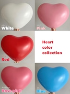 5 Color Select MENU▶ハートが入った浮くバルーン♥