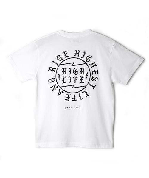 【Circle Logo】ショートスリーブTシャツ【ホワイト】