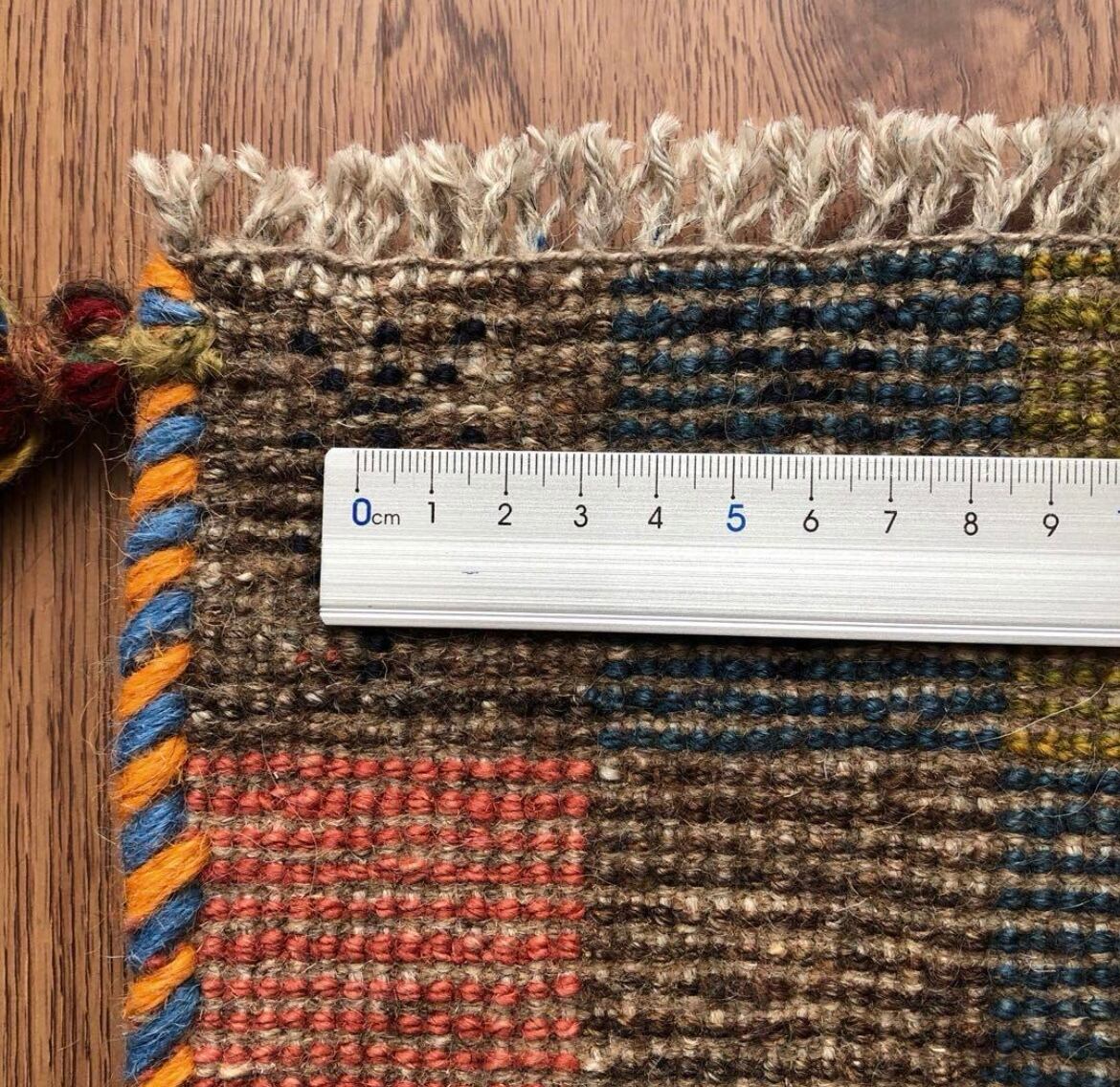 ペルシャギャッベ (ギャベ) チェアマット 椅子の座布団 No.GS-1029