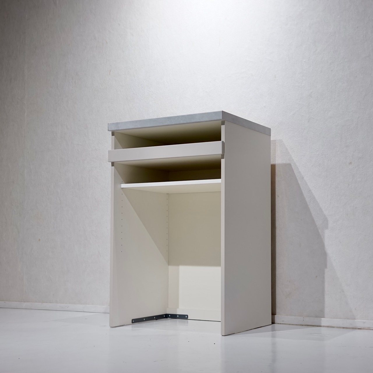 Pamouna パモウナ キッチンカウンター キッチンボード カップボード レンジ台 キッチン収納 家電収納 CPA-S602R・RM下台 幅60㎝ モダン ミニマル ホテルライク