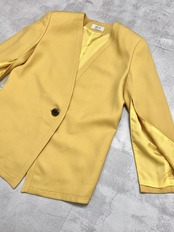 yellow color over size remake jacket-3302-3