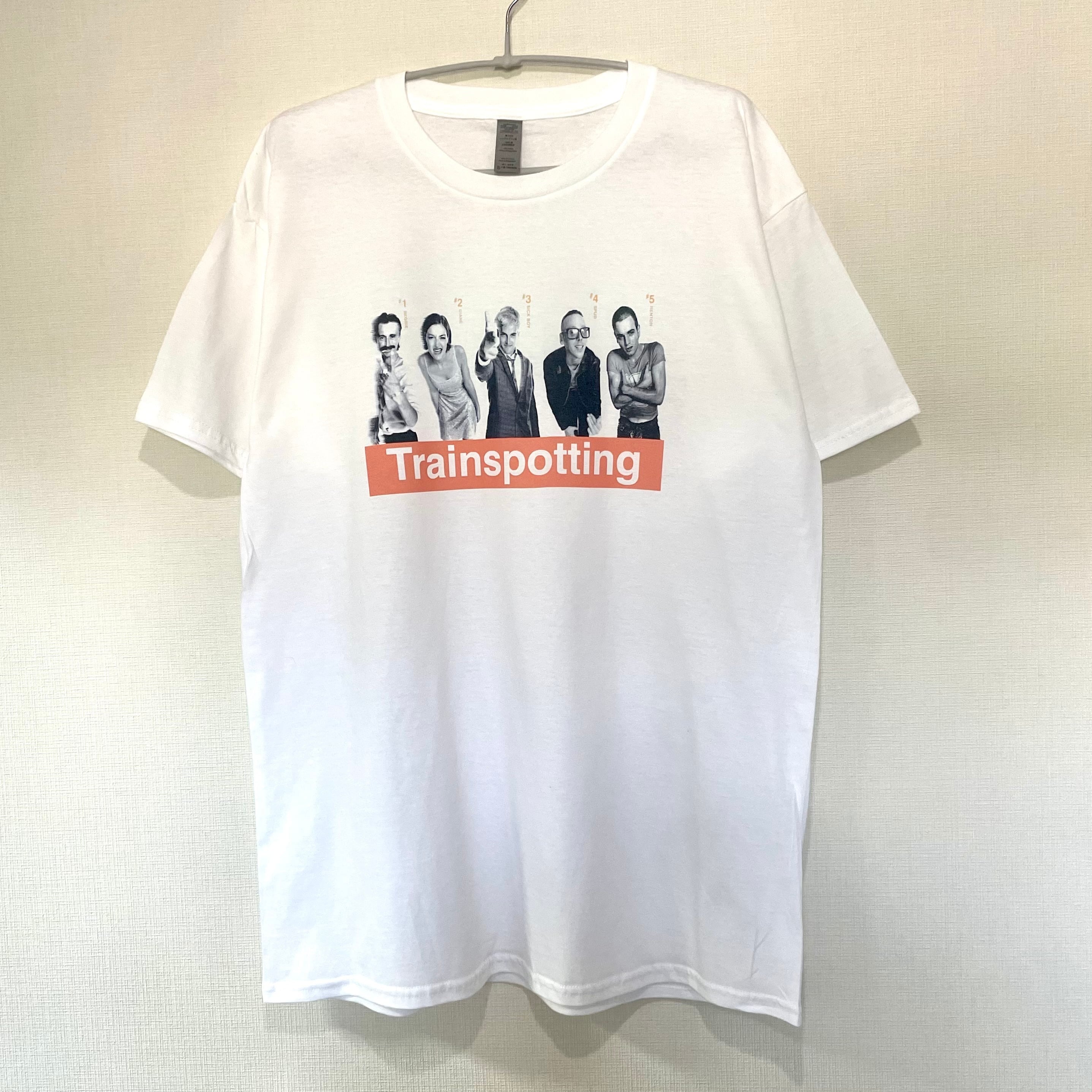 90s big size トレイン フォト Tシャツ USA製