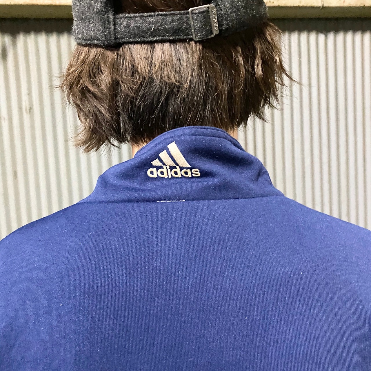 ビッグサイズ 90年代 ビンテージ adidas アディダス リバーシブル 