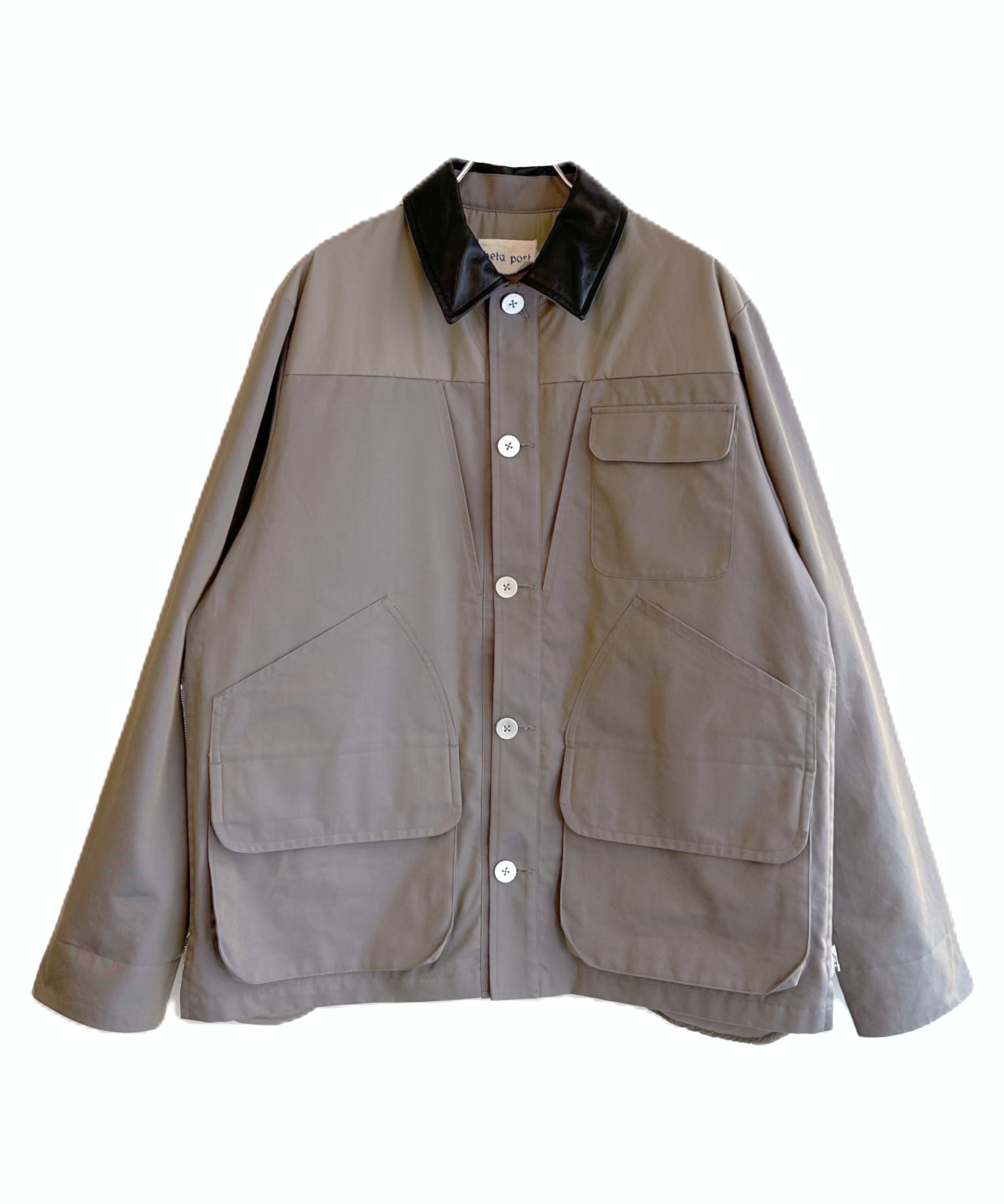 beta post / B02LEJK-27 CHAIR CUSHION HUNTING JACKET (BEIGE