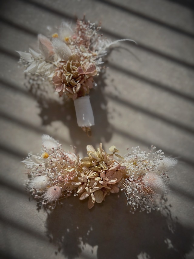 お花の絨毯スワッグ