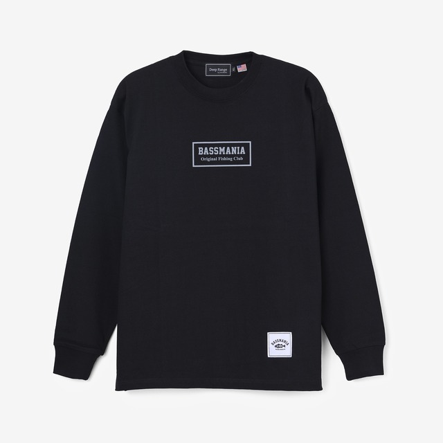 BOX logo USA Cotton heavy oz LS Tee［BLK］