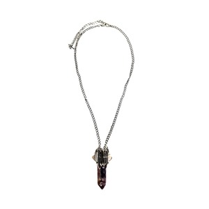 【IIIMIII】Crystal Pendant Necklace Amethyst