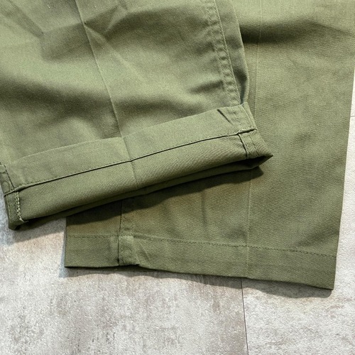 80s アメリカ軍 実物 OG-507 ベイカーパンツ w35 詳細写真6