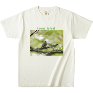 コサメビタキ　Tシャツ★野鳥大好き