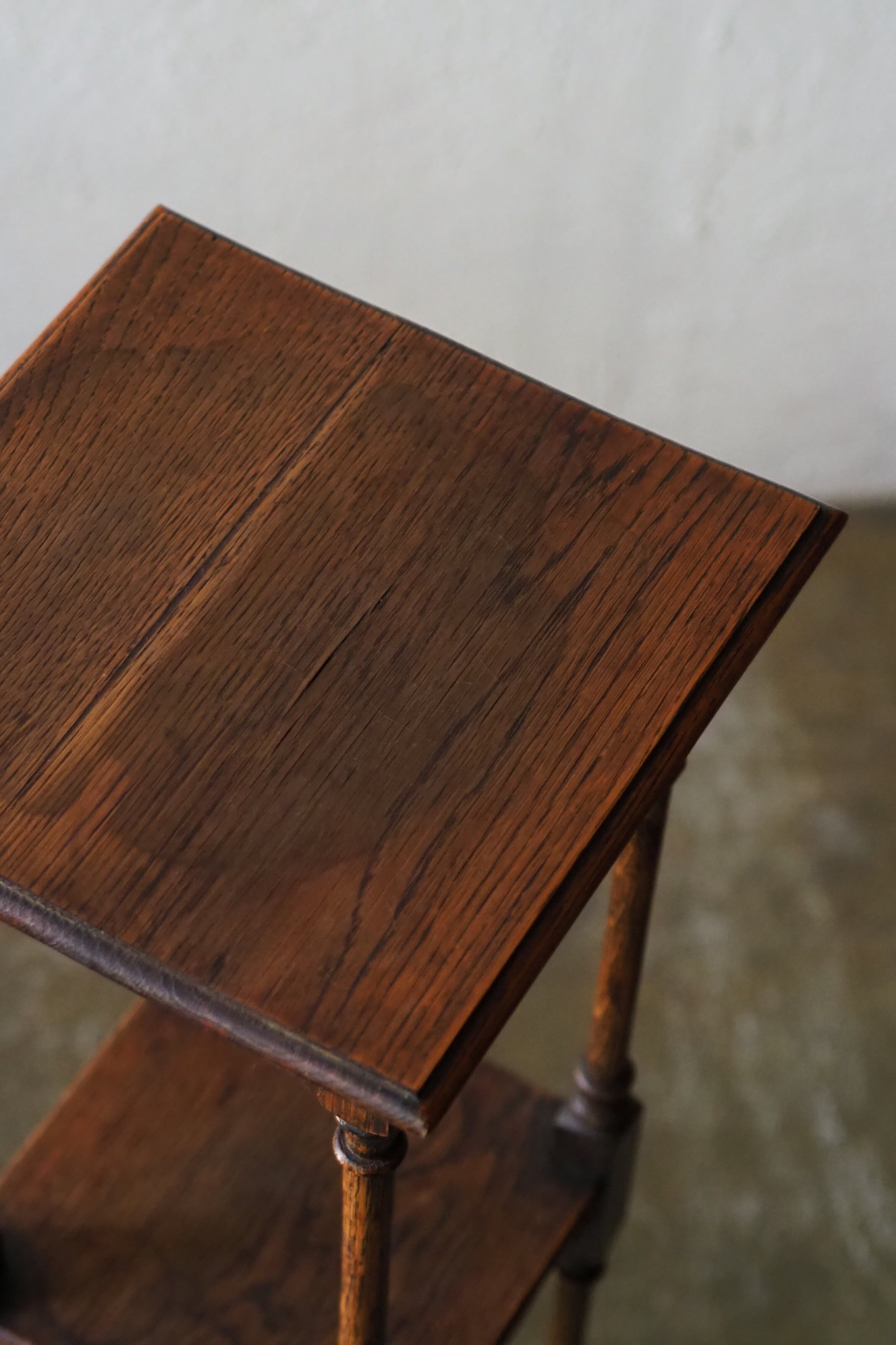 オーク展示台-antique oak display stand | アンティーク.ヴィンテージ