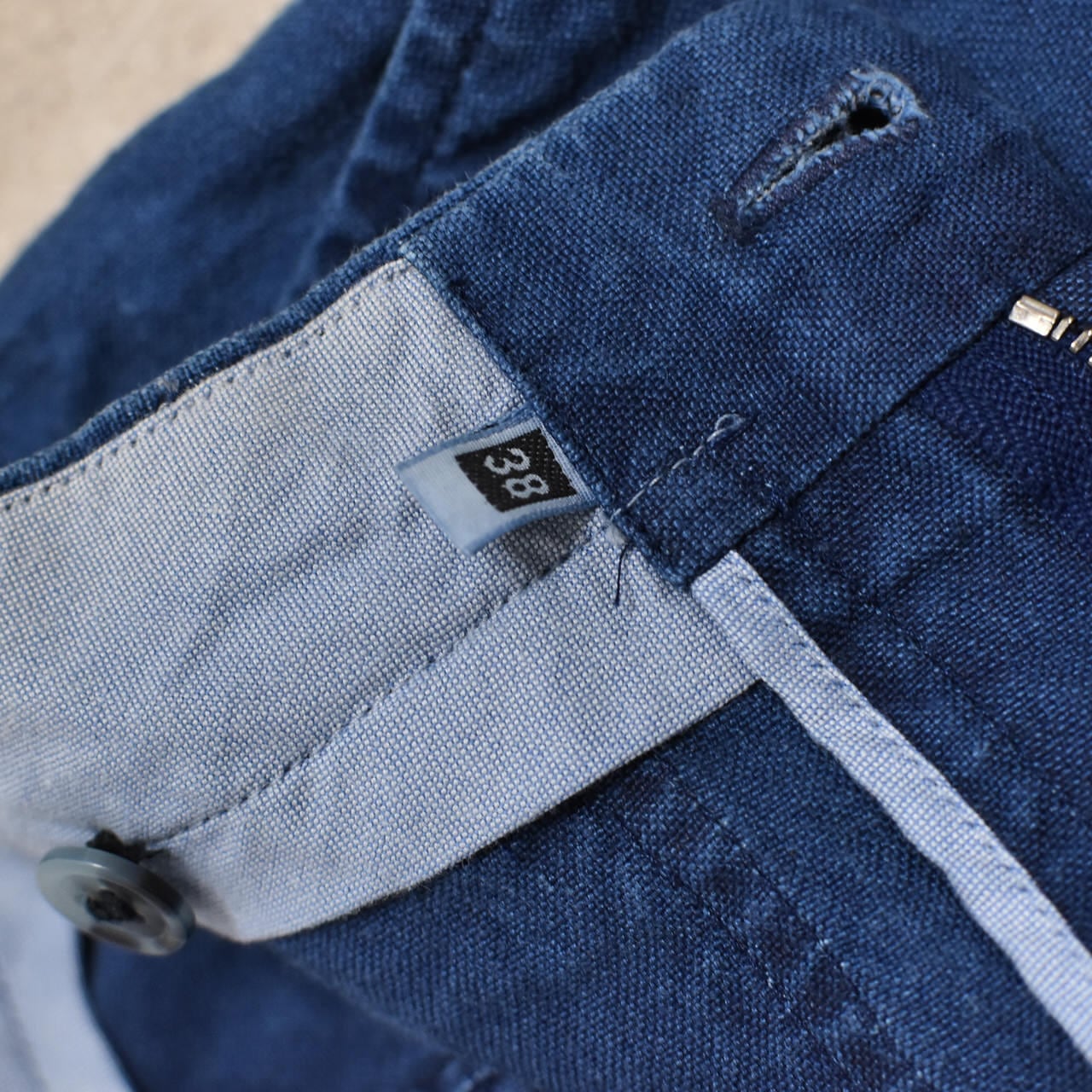 90s BERNARD ZINS linen baker pants | 古着屋 grin days memory