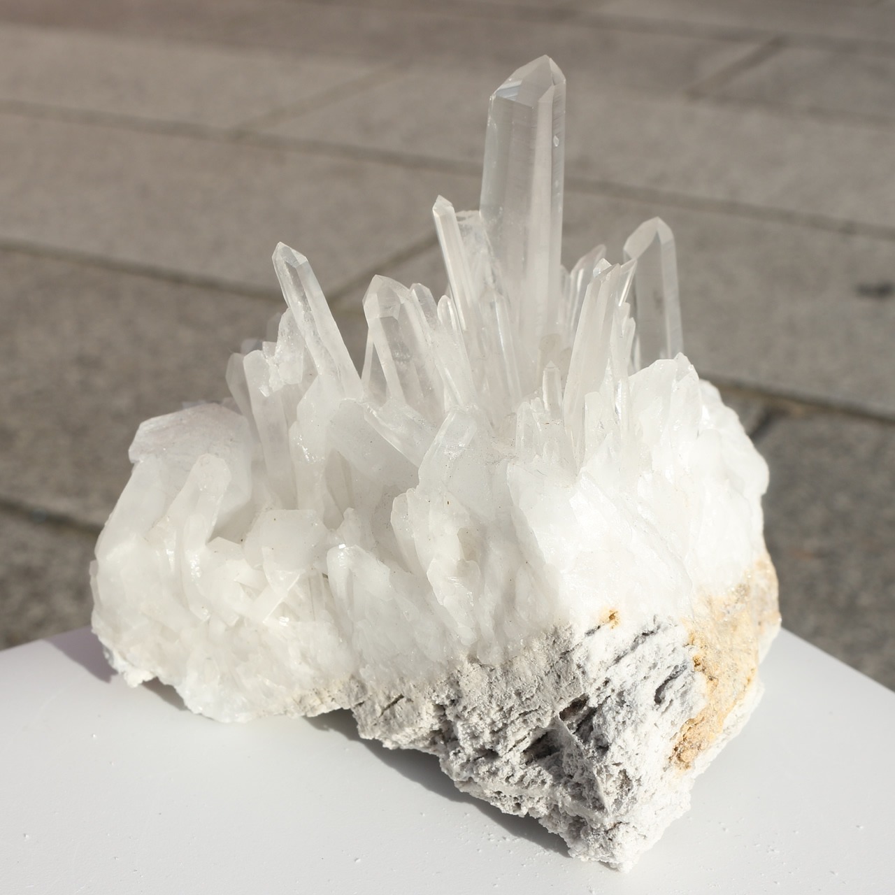 中国産　水晶　クラスター　344g　0204000140・画像2