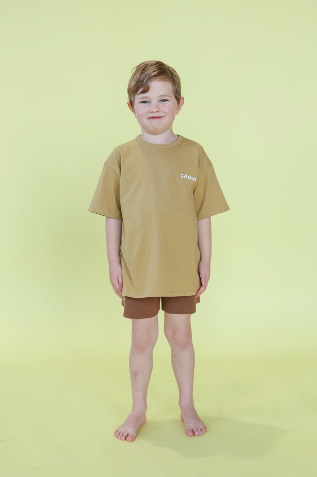 《即納》GROWN/ Organic Sunshine Tee - Mustard