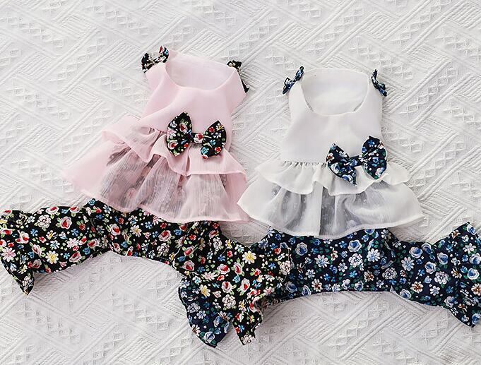 《予約》210983 スプリングレースフラワーロンパース