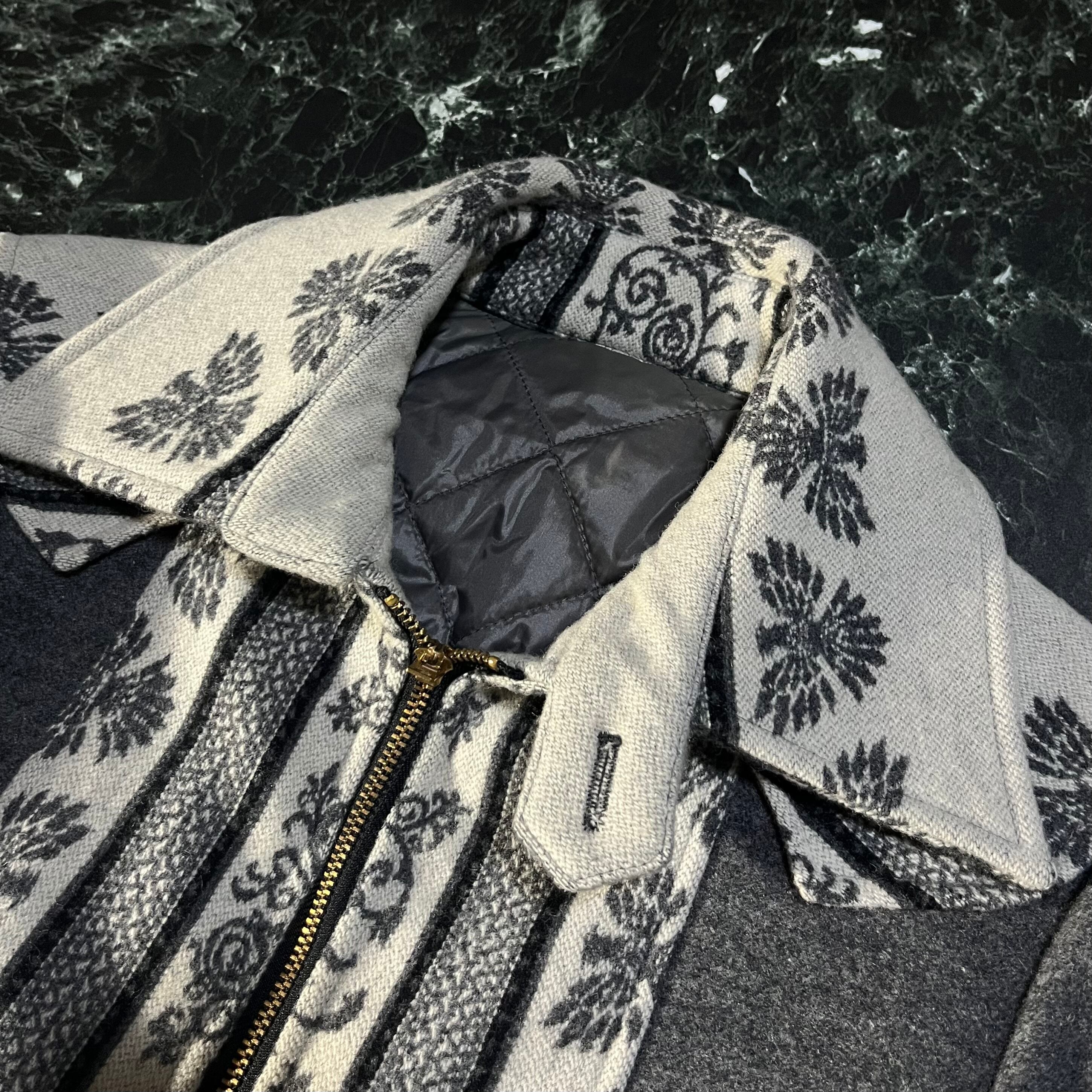 PHENOMENON】GEOMETRIC WOOL JACKET PHENOMENON】GEOMETRIC WOOL JACKET