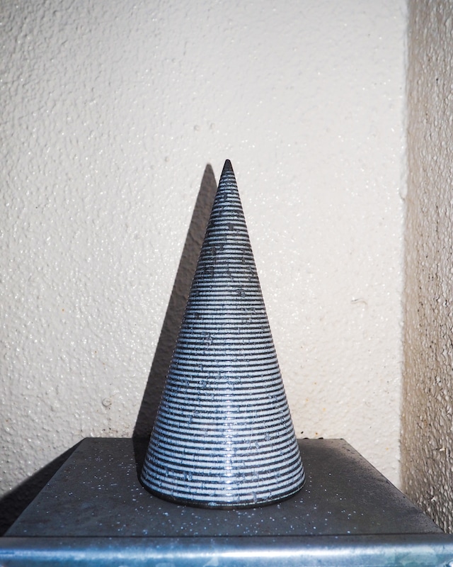 1993 Handmade conical stone object – Made in Portugal