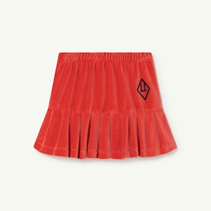 The Animals Observatory / Red Velvet Bird Kids Skirt