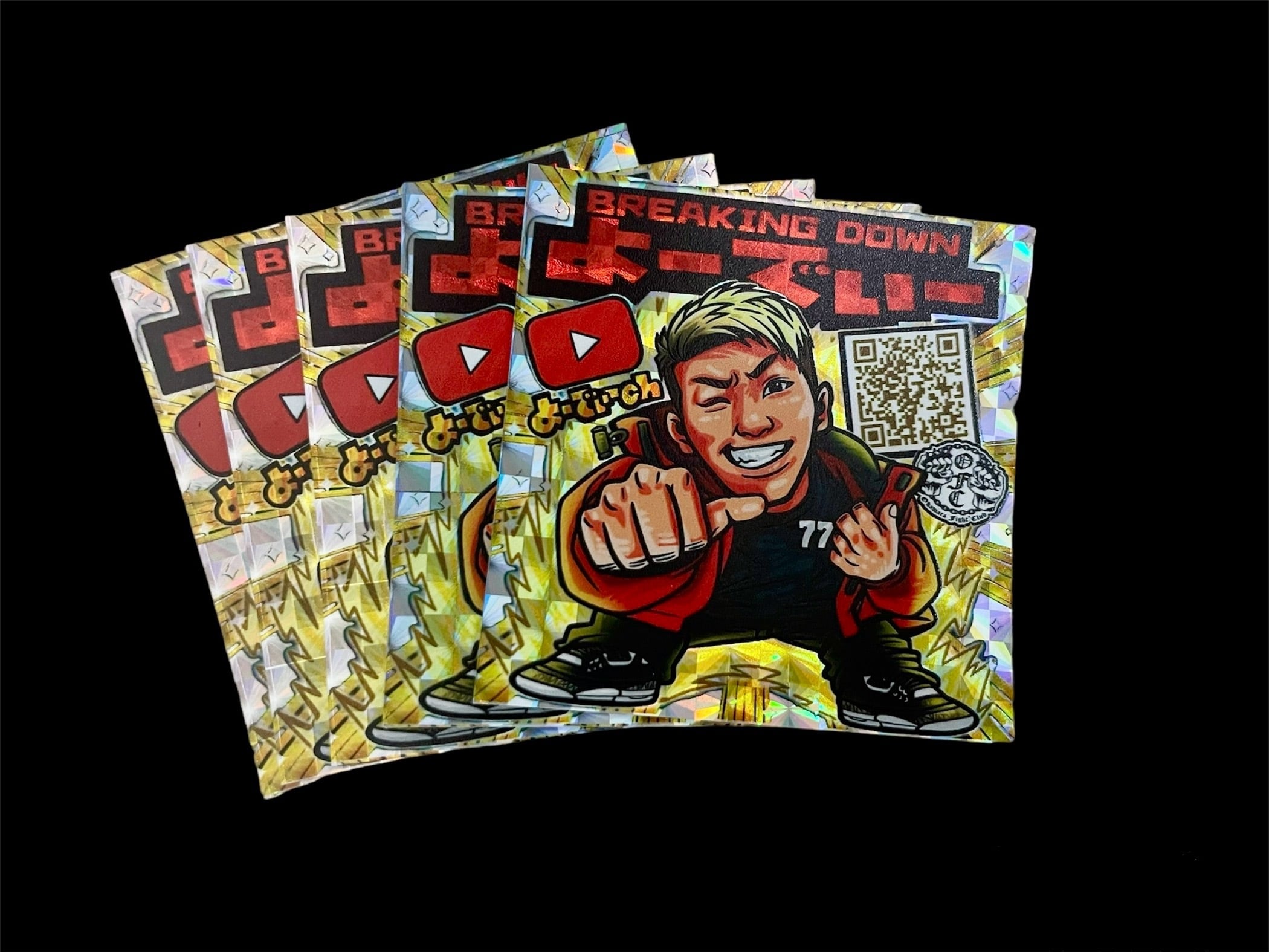 よーでぃー応援グッズ ホログラムステッカー5枚セット | はっぴー印刷ラボ