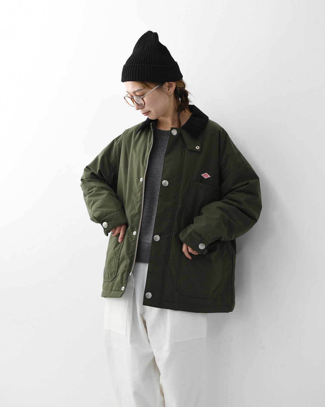 DANTON [ダントン] NYLON TAFFETA WORK JACKET [DT-A0523NTF] ナイロン