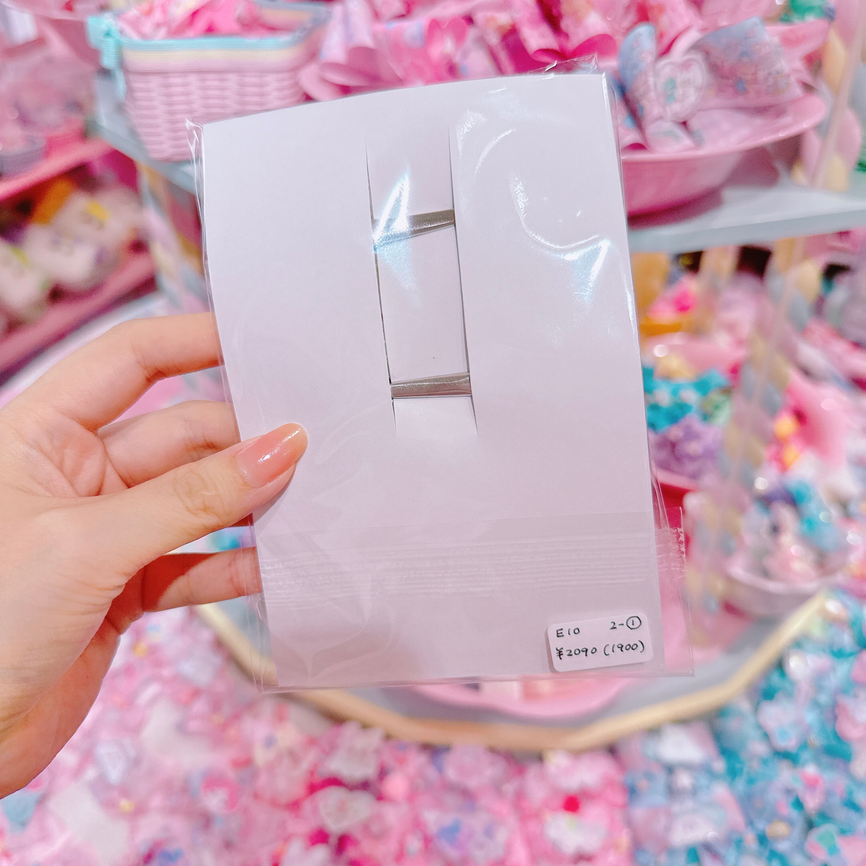 【E10】2-1ツインヘアクリップ