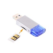 JSER Xiwai USB-C Type C/USB 2.0 - NM ナノメモリーカード&TF Micro SDカードリーダー Huawei 携帯電話 ノートパソコン用