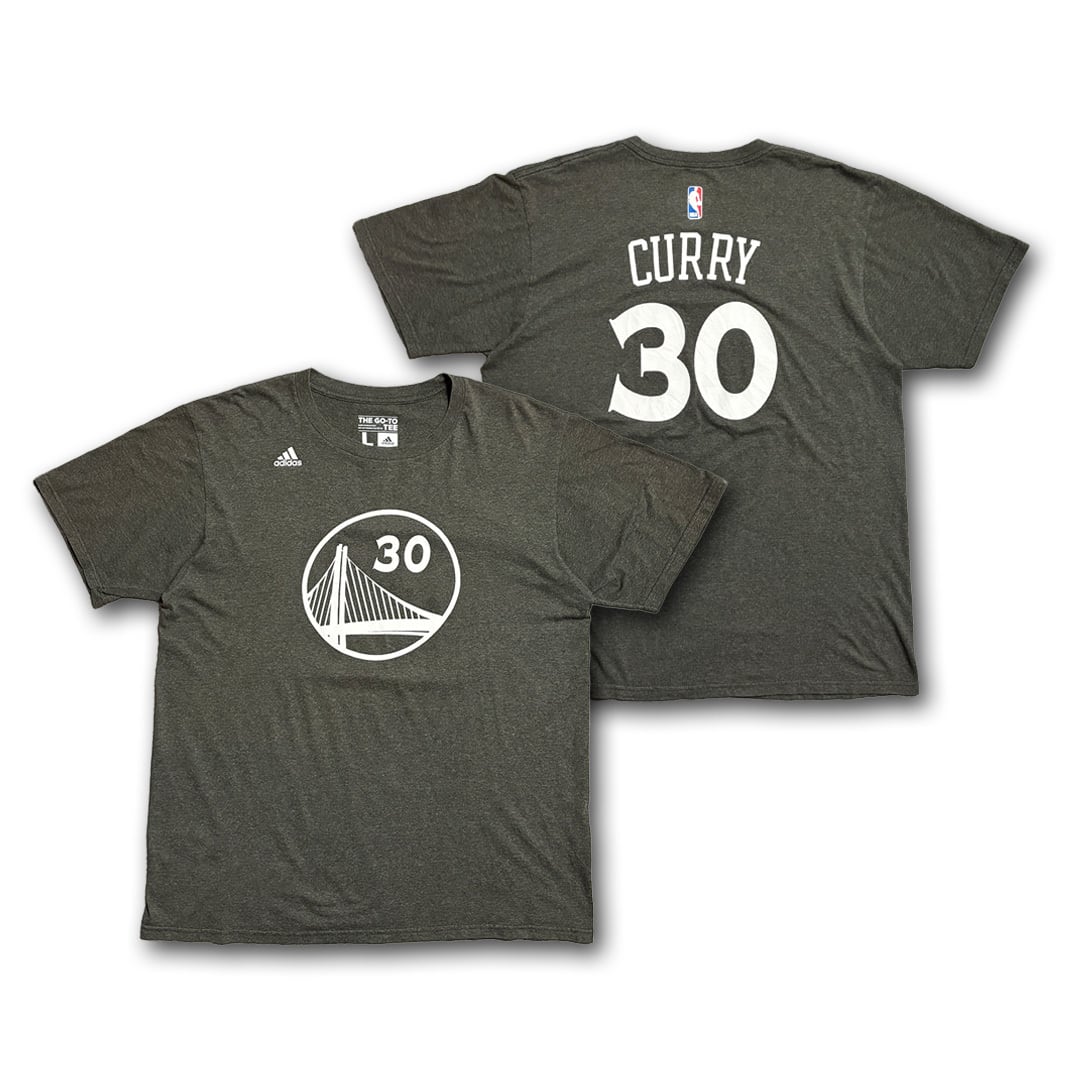 Stephen Curry 【Golden State Warriors】 Numbering T-Shirt. adidas