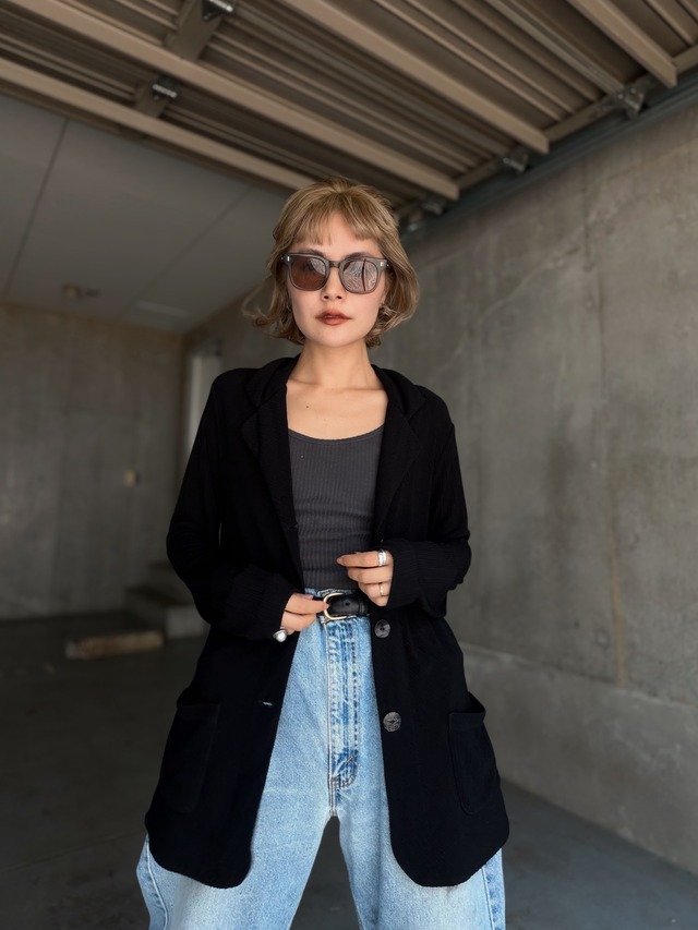 （OT1276）pleated acetate jacket
