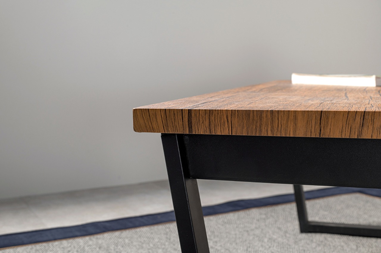 インダストリアル 折れ脚テーブル 幅90cm