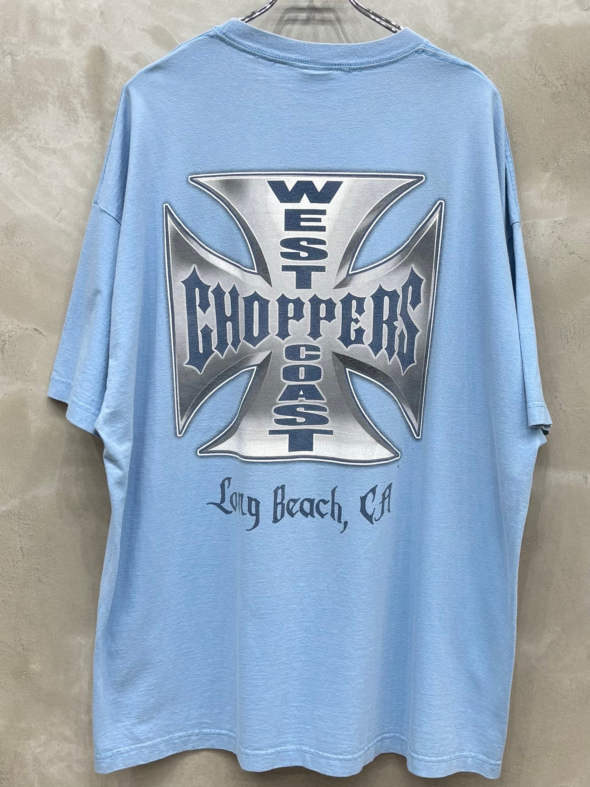 00's WEST COAST CHOPPERS WCC JESSE WHO? TAG BLUE T-Shirt ウエスト