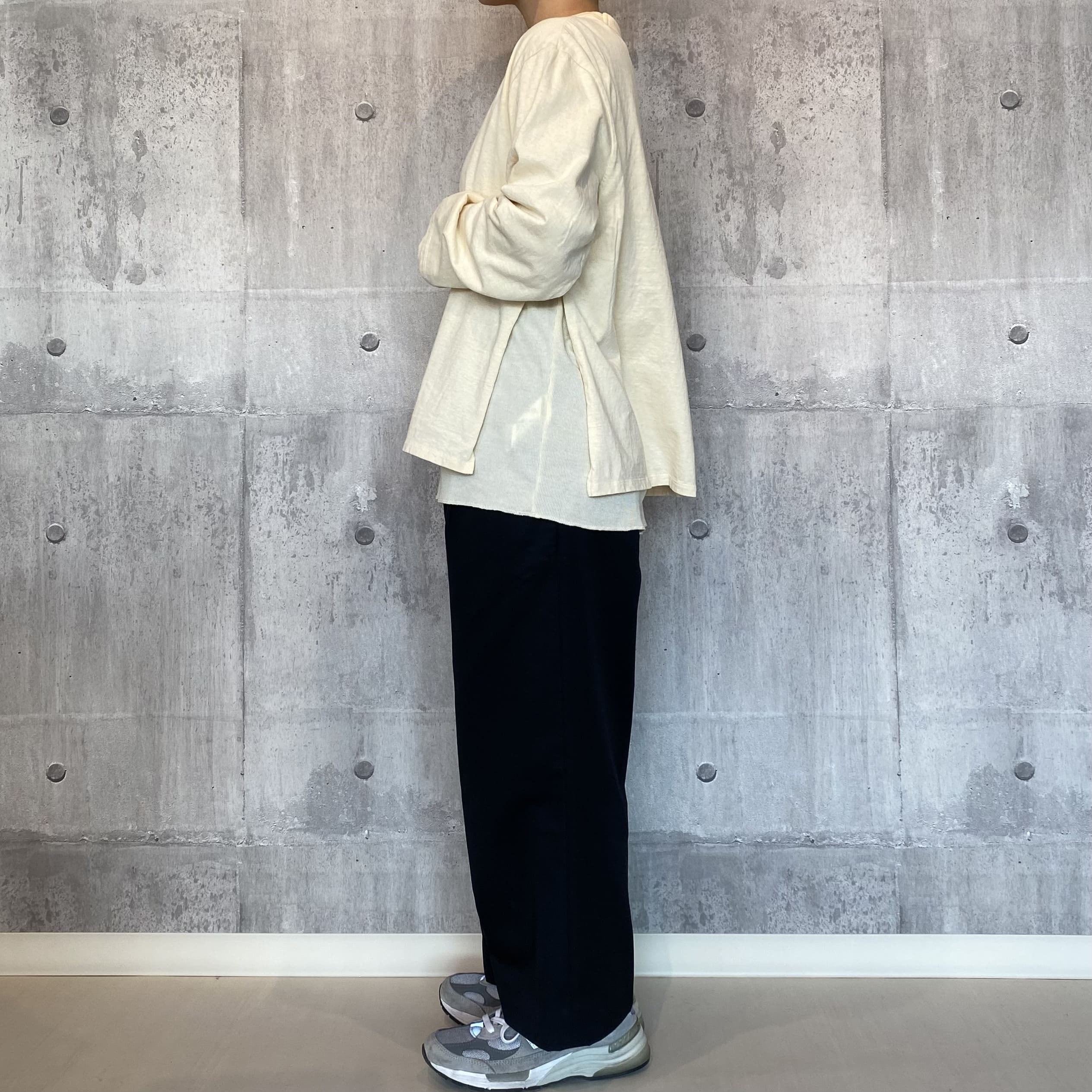 値下げ！MEYAME DOUBLE LONG SLEEVE TEE ホワイト DOUBLE LONG SLEEVE TEE – MEYAME