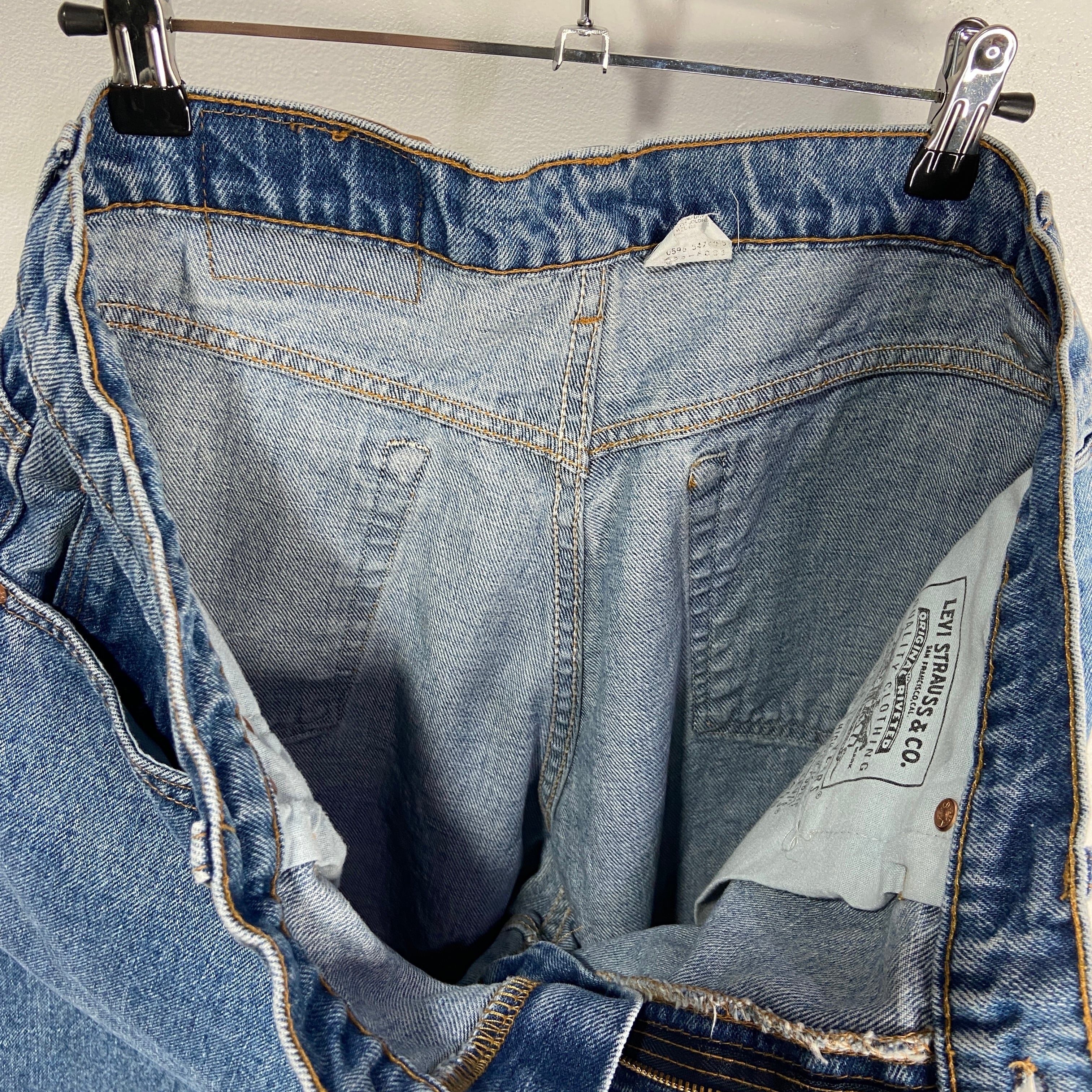 送料無料』90s USA製 Levi's リーバイス 555 デニムパンツ 中濃 送料無料』90s USA製 Levi's リーバイス 555 デニムパンツ 中濃