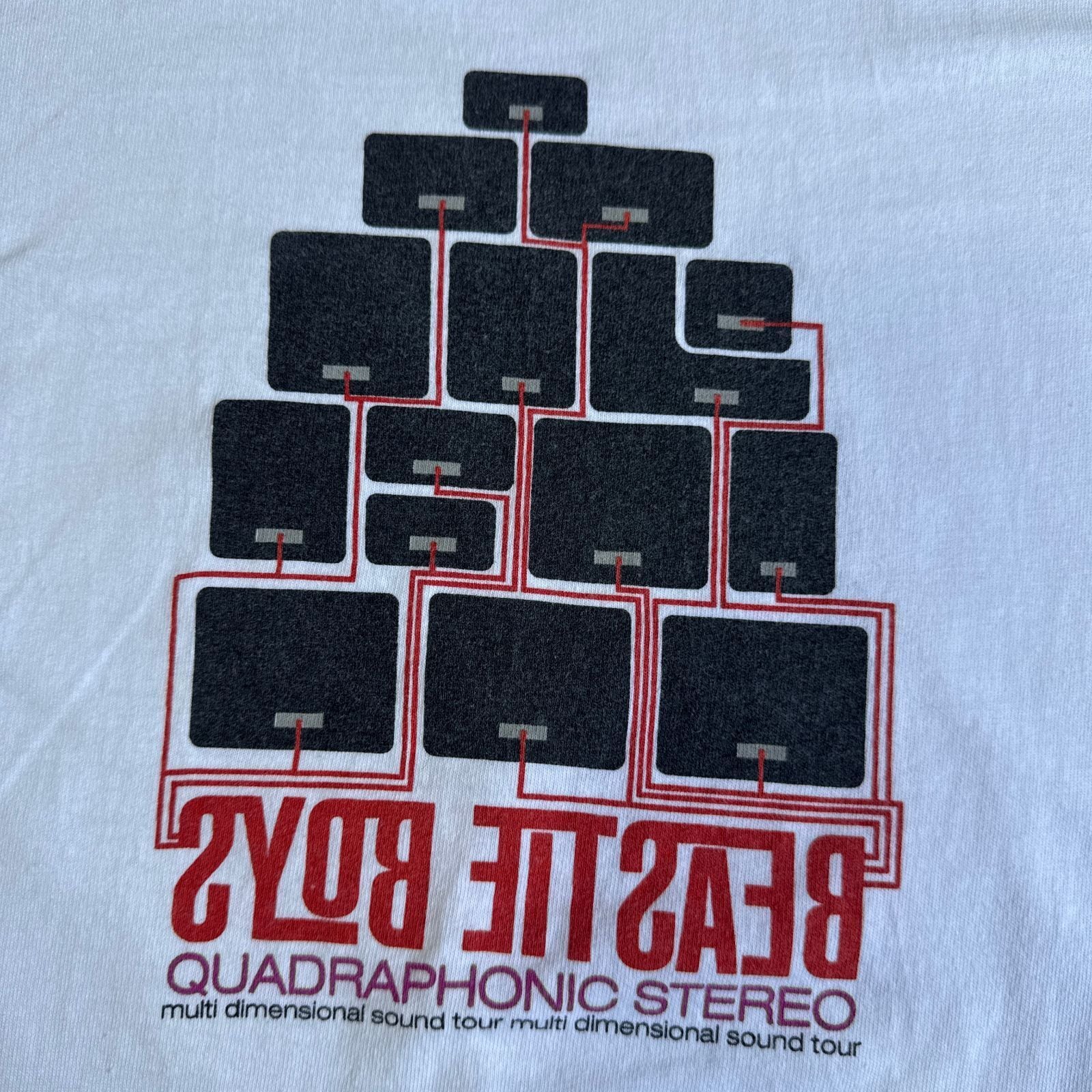 90s BEASTIE BOYS Quadraphonic Stereo tour 1995 Tシャツ Lサイズ