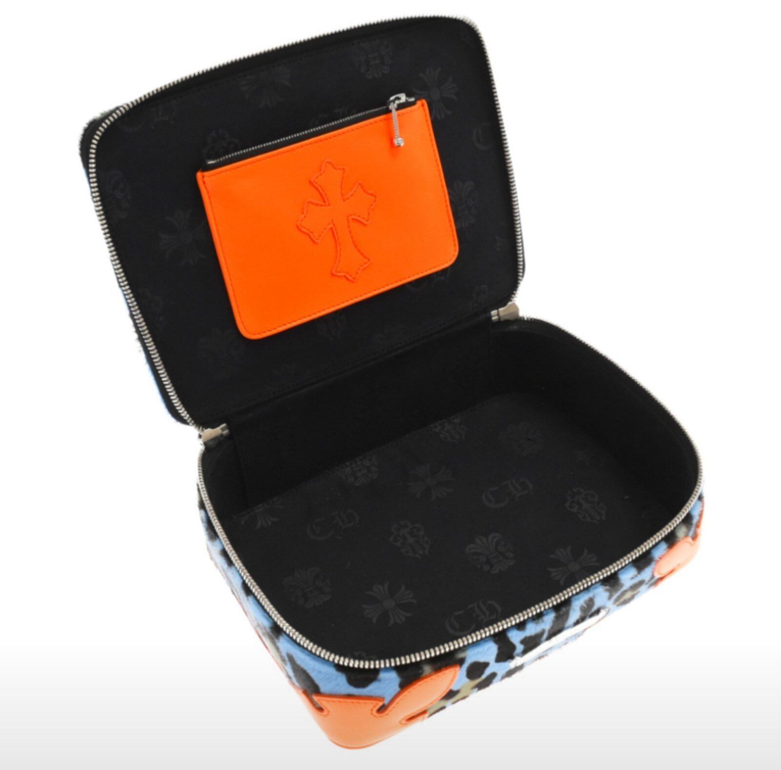 CHROME HEARTS クロムハーツ BAG JEWELRY CASE LTHR レオパード