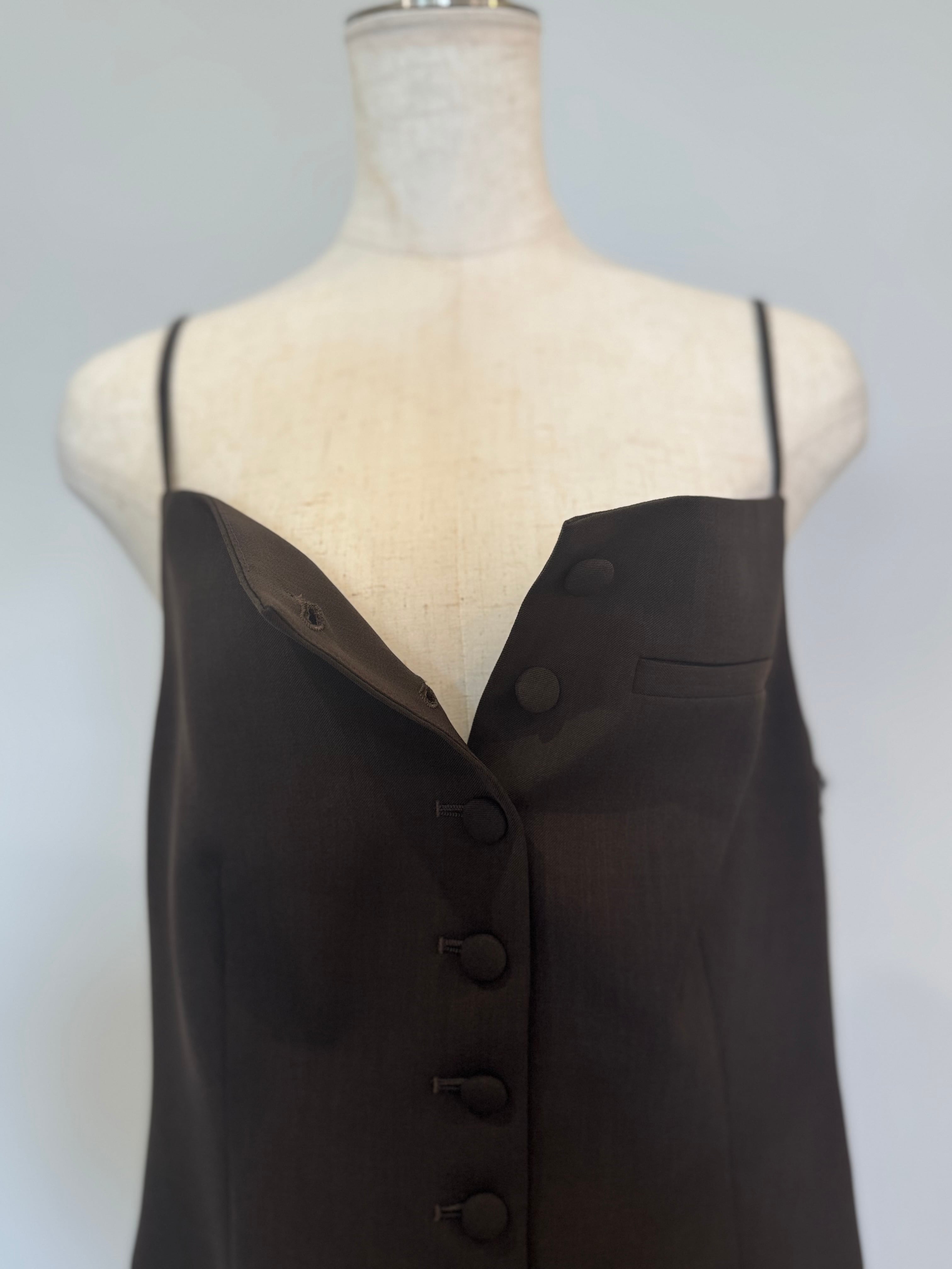 【PASSIONE】3ピース可 サイドジップキャミビスチェ 536905