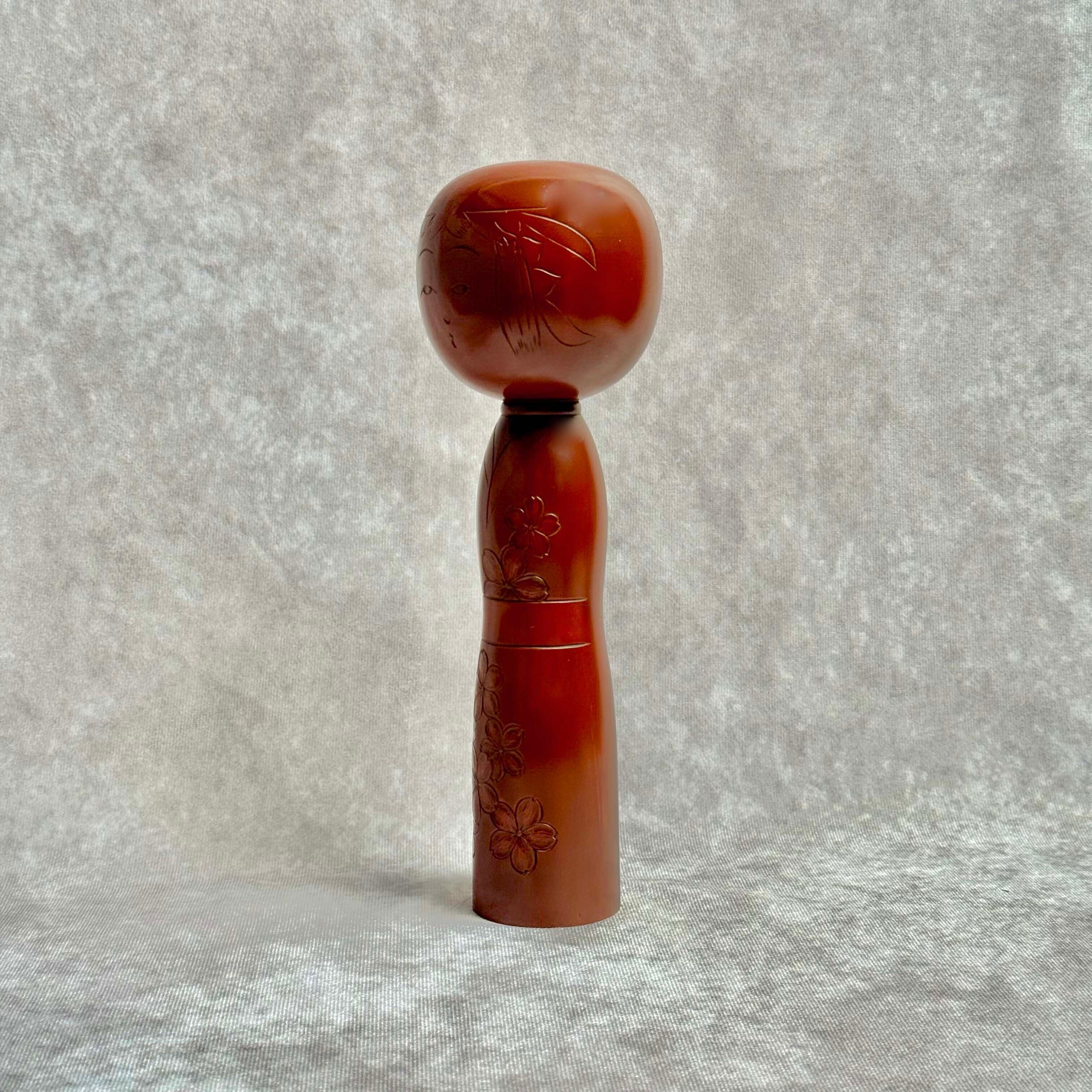 伝統工芸「鎌倉彫こけし」（No.43）