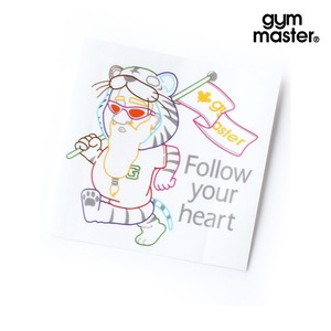 gym master ジムマスター ジムっ子 ステッカー｜おもしろ キャラクター デザイン シール 6×8.8cm G799649 FOLLOW-YOUR-HEART