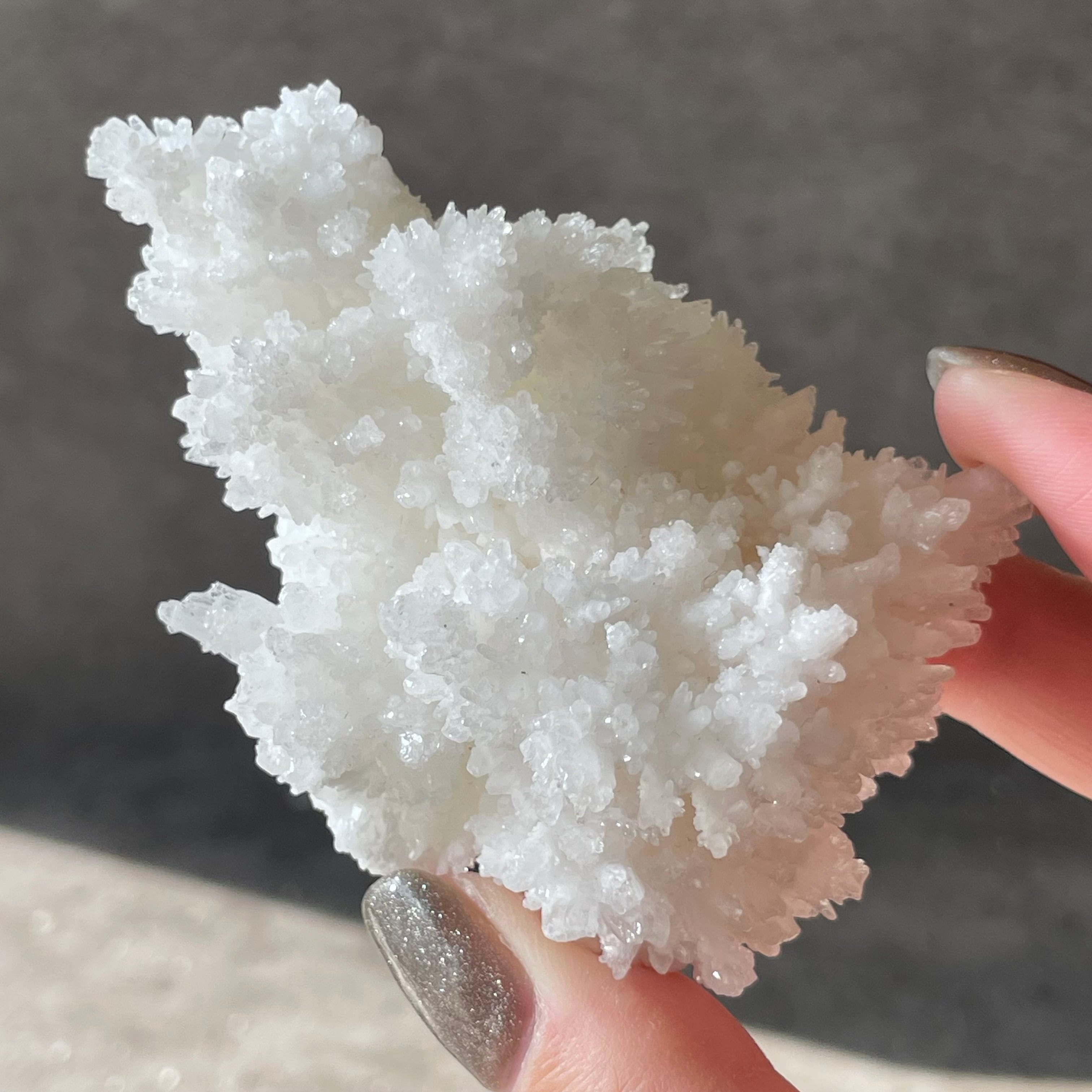 White Aragonite ホワイトアラゴナイト|原石|天然石 パワーストーン 鉱物 gem stone