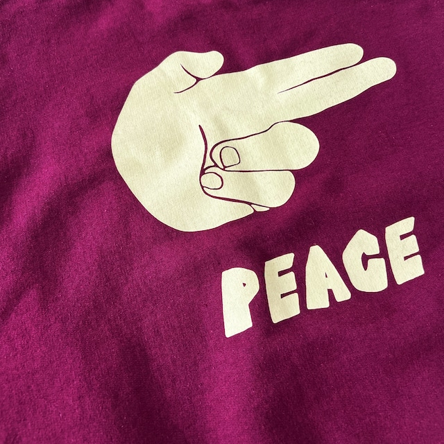 PEACE SWEAT / MAROON