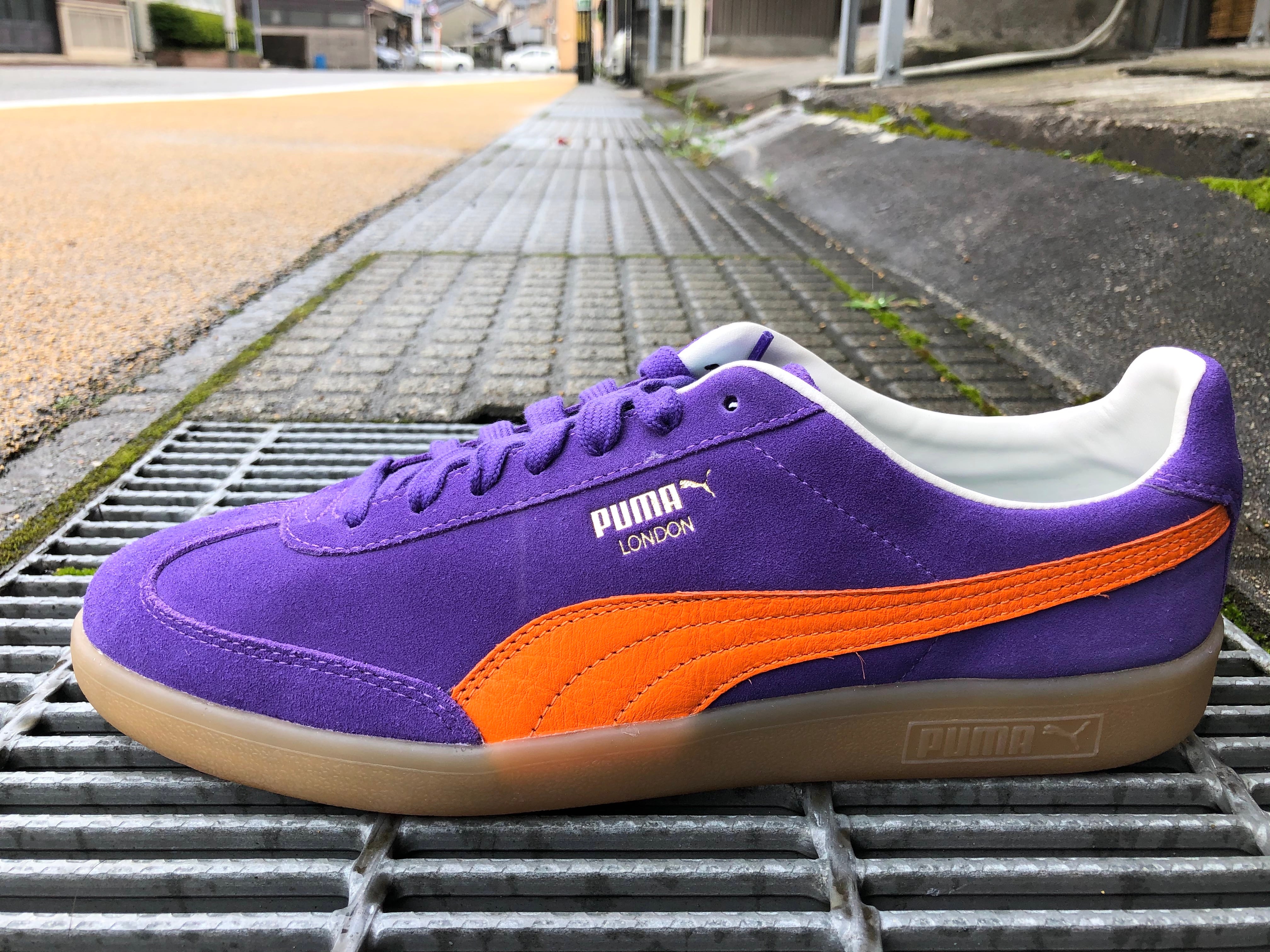 PUMA MADRID "LONDON" (PRISM VIOLET-VIBRANT ORANGE) | "JACK OF ALL 万屋 MARU