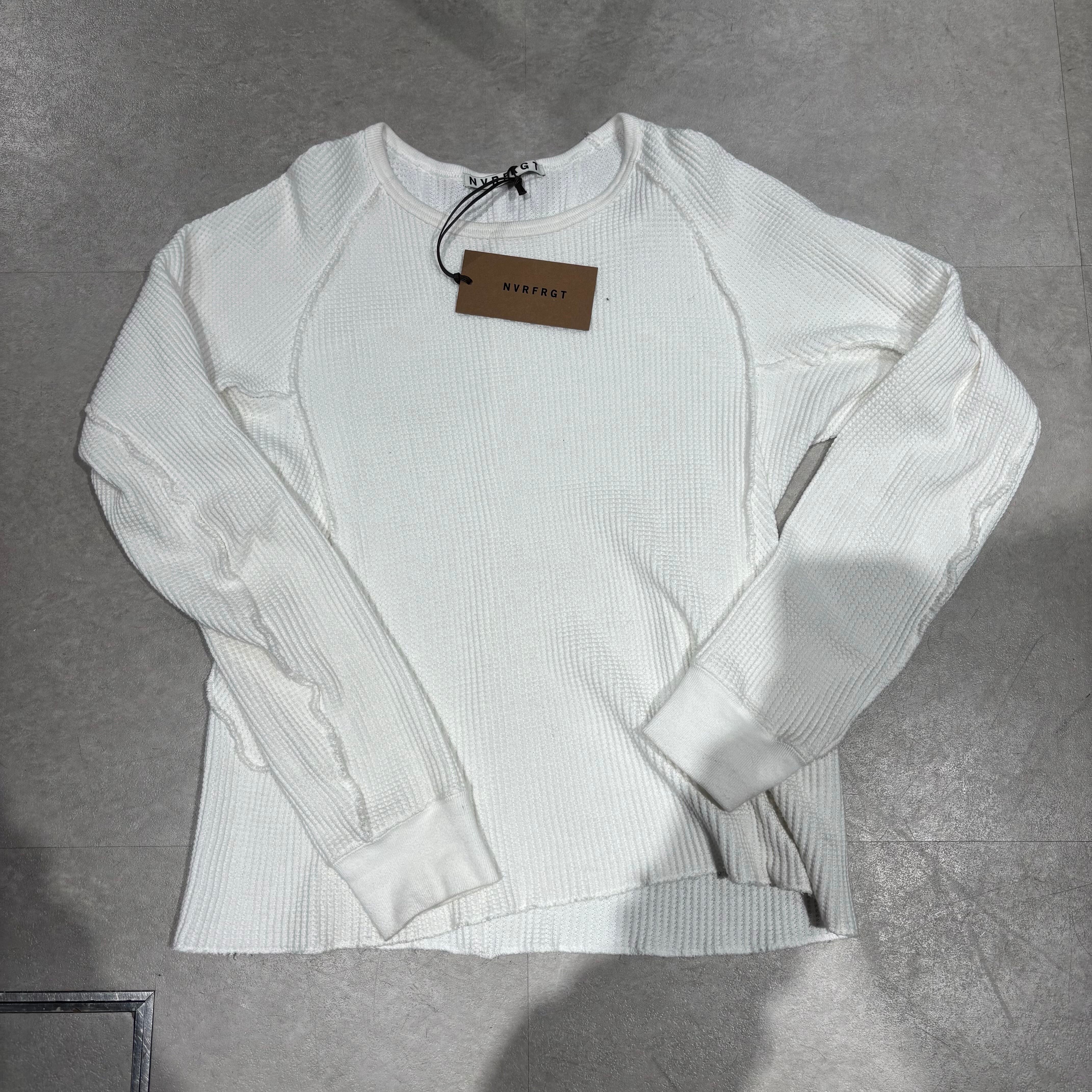 NVRFRGT ネバーフォーゲット 25SS Waffle Thermal Long Sleeve T-shirt 