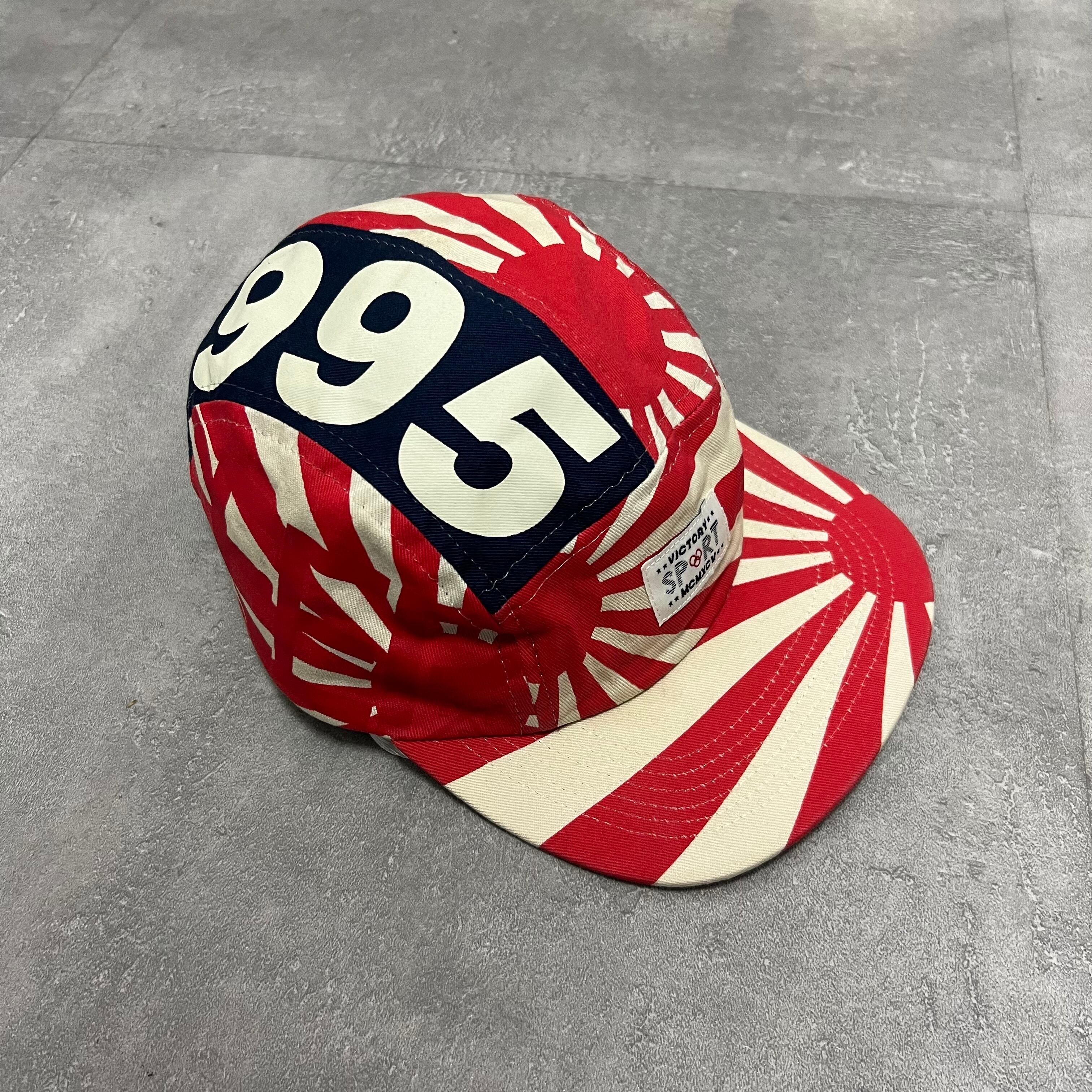 CNN ビンテージ 国旗 キャップ 帽子 古着 企業 CAP 90s 90年代（USA製 