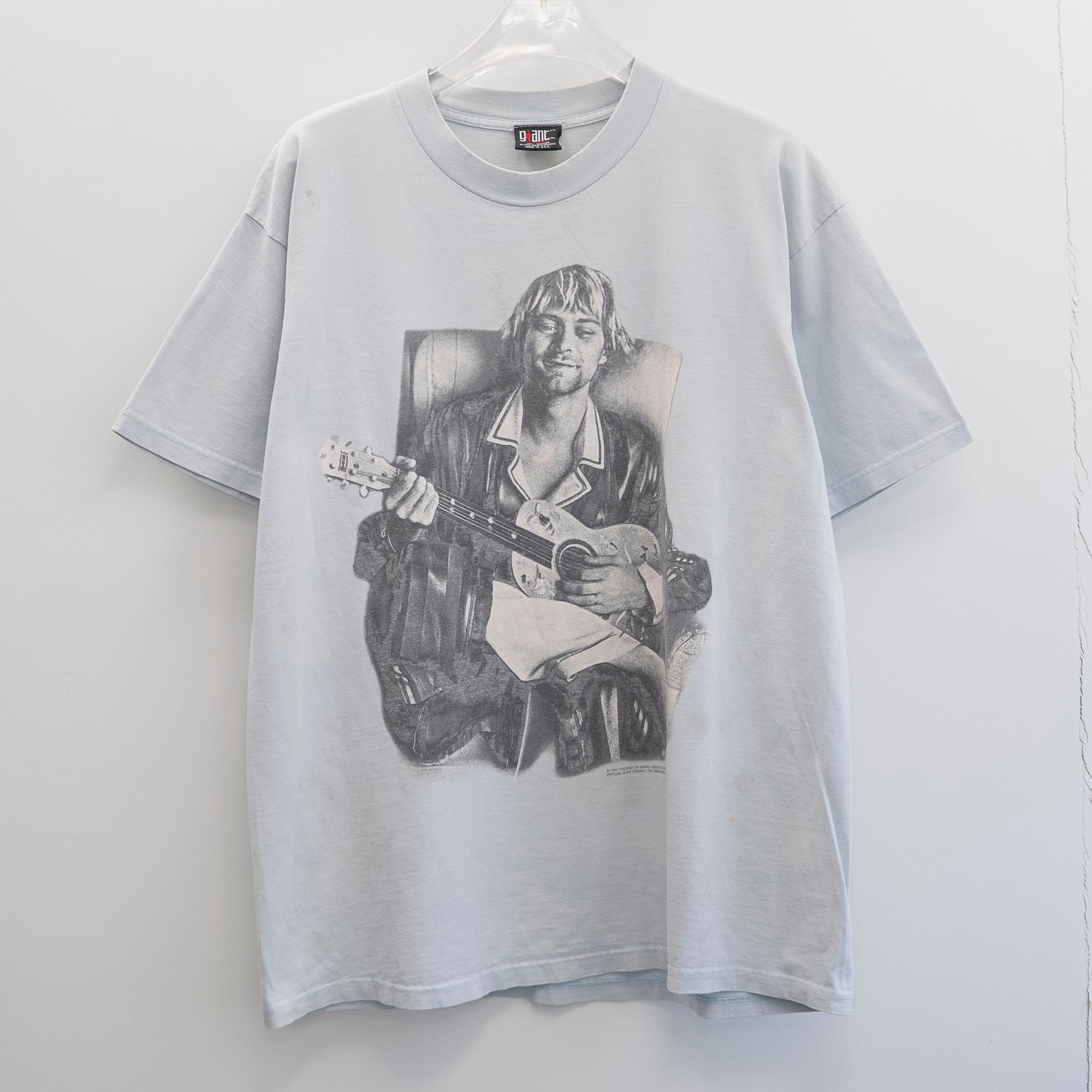 Nirvana " The End Of Music Guitar Blue " Giant XL【E9-44】